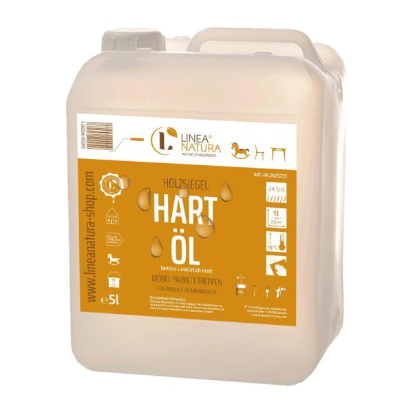 LINEA NATURA®  Hartöl (Projektöl) - farblos 5 L