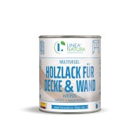 Holzlack für Decke und Wand 1 Liter - weiß