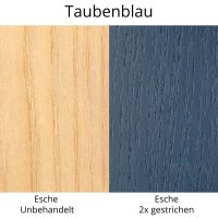 LINEA NATURA® Landhausfarbe seidenmatt deckend 1 L Taubenblau